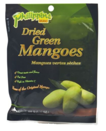 Philippine Brand Gedroogde Groene Mango's 100g