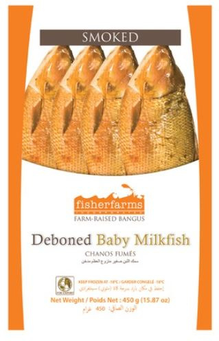 FisherFarms Gerookte Babymelkvis (Bangus) 450g