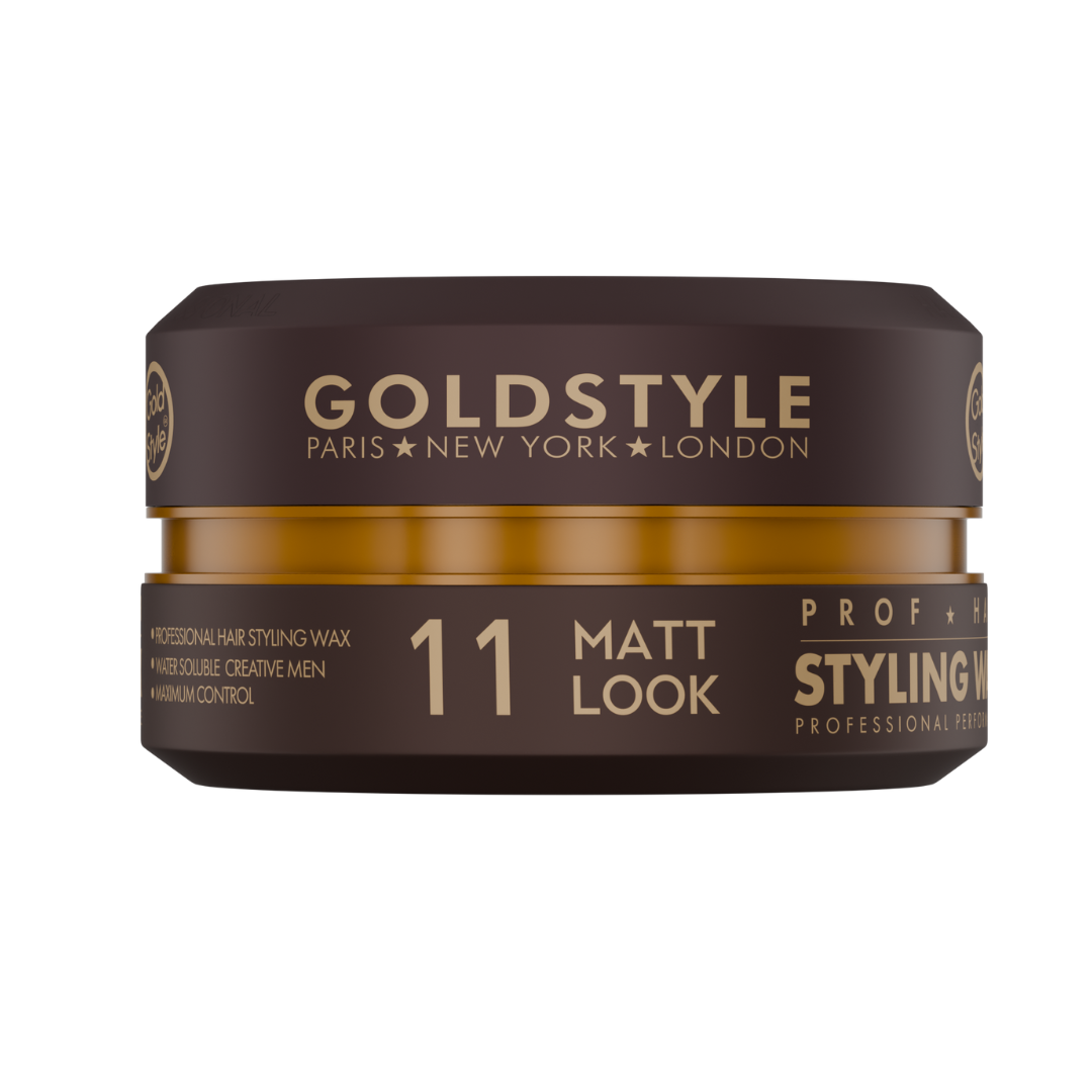Gold Style Matt Look Styling Wax - Haar Wax Mannen