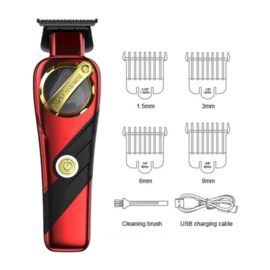 New Rebel Professionele Tondeuse Voor Kappers Oplaadbare Detail Trimmer – Professionele Tondeuse - Haartrimmer - Mannen, Vrouwen en Kappers