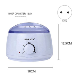 Wax Apparaat - Elektrische Wax Heater  - Sokany Hair Remover - Wax Ontharing - Waxverwarmer - Wax Machine
