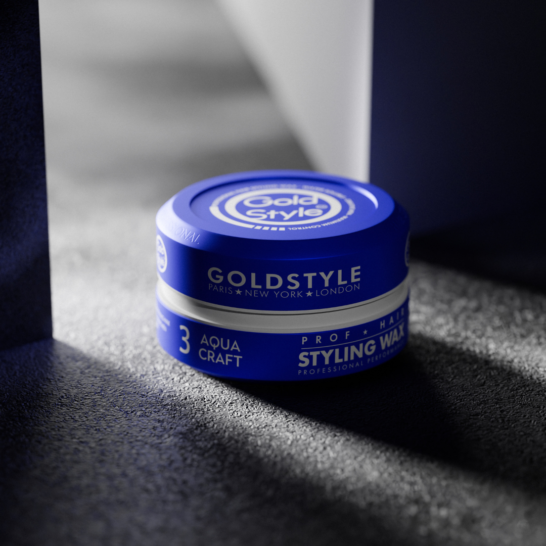 Gold Style Haar Wax Mannen - Gold Style 03 Aqua Craft Styling Wax