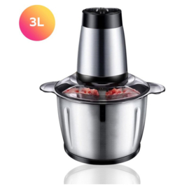 COCHO® Elektrische Vleesmolen - Elektrische Keukenmahine - Elektrische Keuken Slicer - Antislip Ontwerp - 3 Liter - 2 Standen