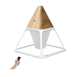 Olie Diffuser 3D - Aroma Diffuser 200ML met Afstandsbediening - Luchtbevochtiger – Verdamper – Aromatherapie - Geurverspreider - Vlam effect