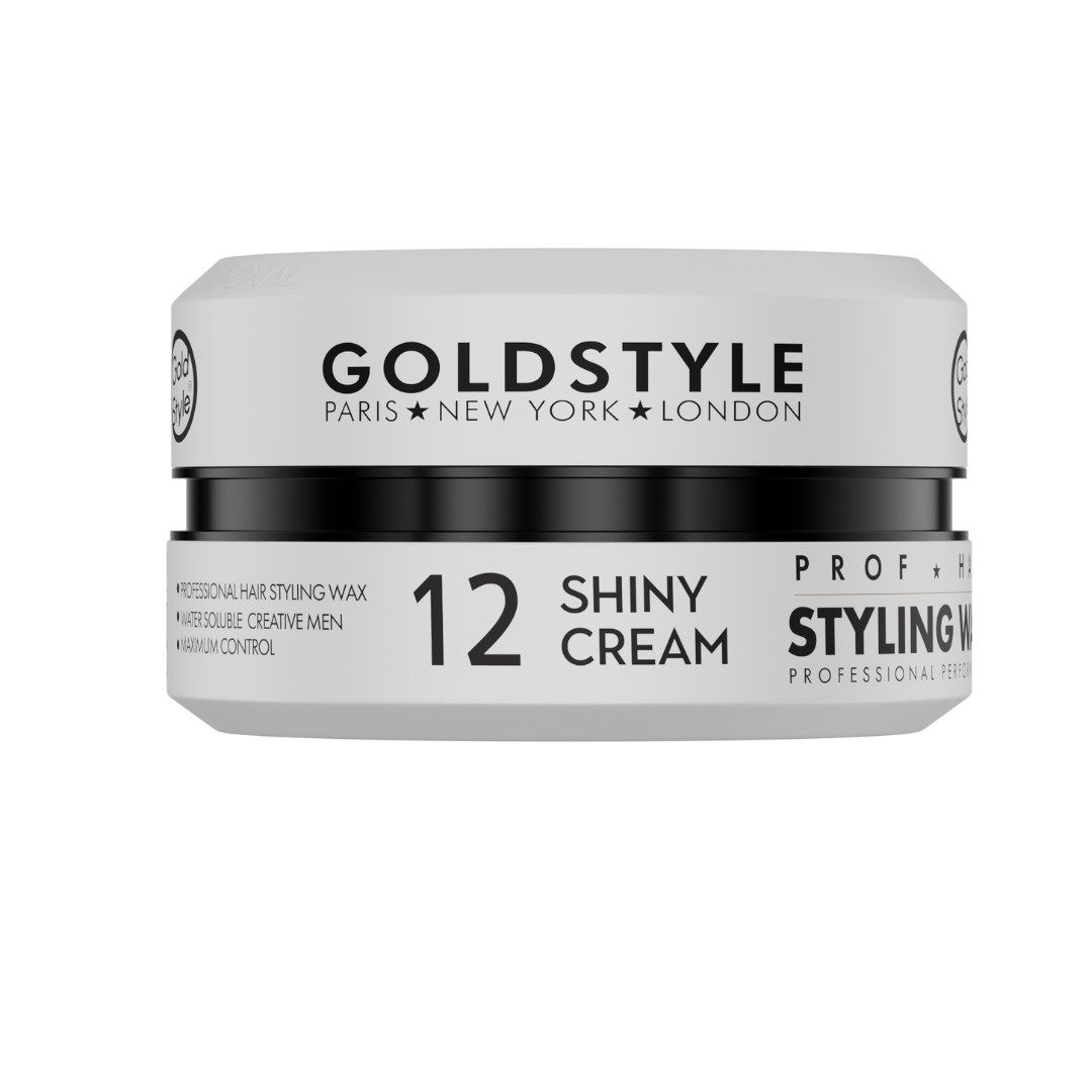 Gold Style Haar Wax Gold Nummer 12 SHINY CREAM - Styling Haar Wax - Haar Wax Mannen
