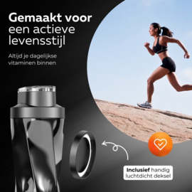 COCHO® Blender To Go Kies een Kleur - Smoothie Maker 650ML - Oplaadbare Mini Blender - Smoothies & Shakes - Draadloos & Draagbaar - Fruit Mixer - USB Oplaadbaar