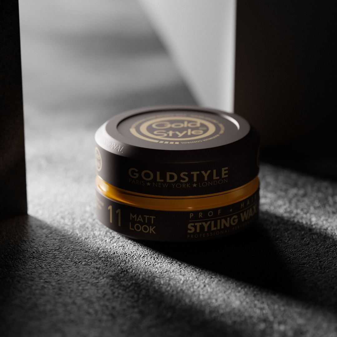 Gold Style Matt Look Styling Wax - Haar Wax Mannen