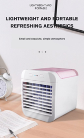 COCHO® Mini Aircooler - Aircooler - Luchtkoeler - Airconditioning - Tafel Ventilator - Luchtbevochtiger - Mobiele Airco