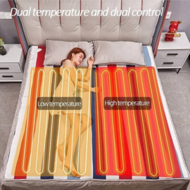 Elektrische deken 2 persoons - Elektrische dekens - Warmte deken elektrisch