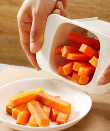 Groentesnijder - Uiensnijder - Mandoline - Multifunctionele groentesnijder - RVS