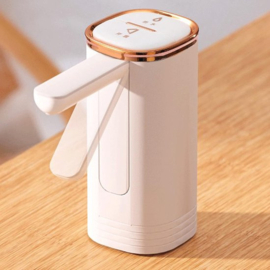 Waterdispenser Wit - Snoerloze Automatische Waterdispenser Voor Jerrycan - Water Pomp - USB oplaadbaar - Elektrische dispenser