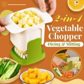 Groentesnijder - Uiensnijder - Mandoline - Multifunctionele groentesnijder - RVS