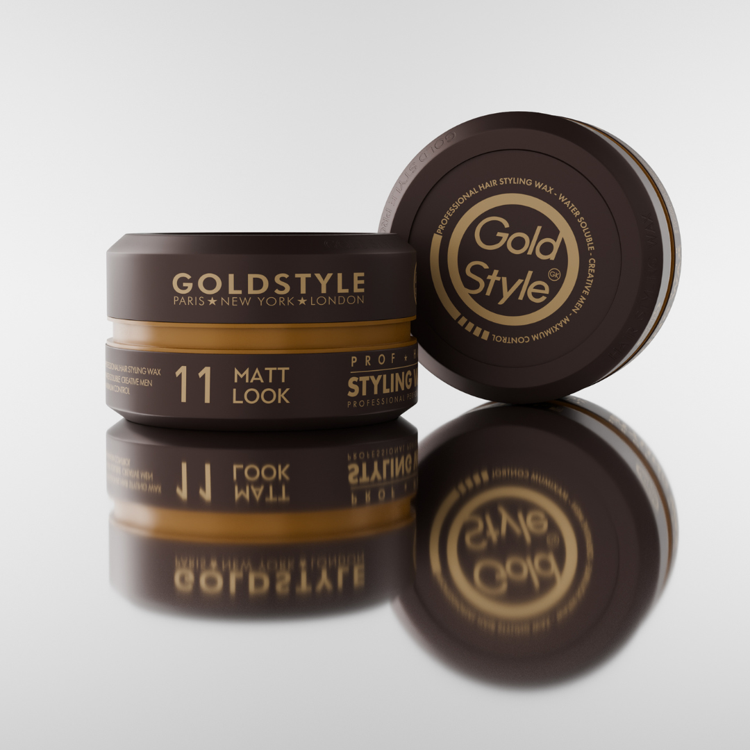 Gold Style Matt Look Styling Wax - Haar Wax Mannen