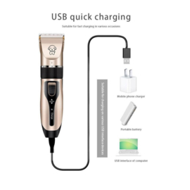 Professionele Honden Tondeuse Set - Tondeuse voor Huisdier Honden en Katten - USB oplaadbaar