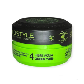 Gold Style Spieder Wax Nummer 4 FIBER AQUA GREEN WEB Groen
