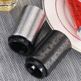 Automatische bieropener zwart bier fles opener met magneet