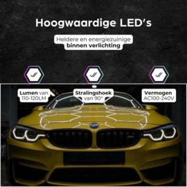 NEW Rebel Hexagon led - Kapper verlichting - Hexagon led panelen -Garage verlichting - Auto verlichting - Kapsalon verlichting - Binnenverlichting - Energiezuinige verlichting - Fitness Led verlichting