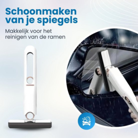 COCHO® Multifunctionele Mini Mop - Dweilsysteem - Mini Dweil - Raamwisser - Vloertrekker - Vloerwisser