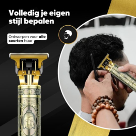 COCHO® Hair Clipper Professional T-Blade Tondeuse - baardtrimmer USB-oplaadbaar snoerloze elektrische kapsalon T-Blade trimmer voor mannen
