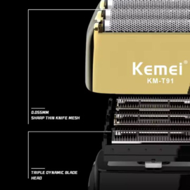Kemei Shaver Scheerapparaat - Shaver - Scheerapparaat - Scheerapparaat Mannen - Scheerapparaat Vrouw - Zakformaat - Scheren - Scheerapparaat Hoofd