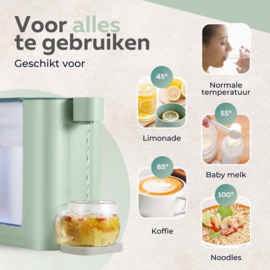 Heetwaterdispenser - Luxe Instant waterkoker - Heetwatertap - 3 Liter - 2000W - Water Heater