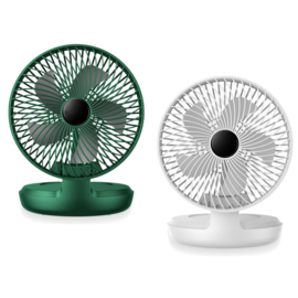 Draadloze Bureauventilator - Ventilator - Tafelventilator - Groen - 3 Windsnelheden