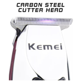 Kemei KM-9163 - Professional serie - T-Wide - Carbon Staal