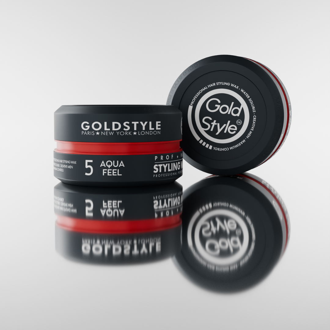 Gold Style Haar Wax Nummer 5 AQUA FEEL - Styling Haar Wax - Haar Wax Mannen Merk: Gold style