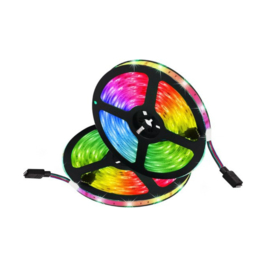 RGB Led strip - 5 m - 20 kleuren - incl. 44 button remote - Verlichting Binnen