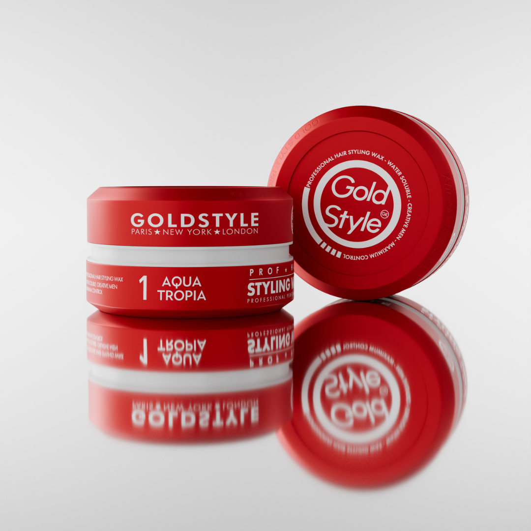 Gold Style Hair Wax 01 AQUA TROPIA  + Een Styling Kan Gratis