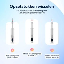 COCHO® Nagelfrees met nagelvijl bitjes - Pedicureset electrisch - Nagelvijl electrisch - Nagellak