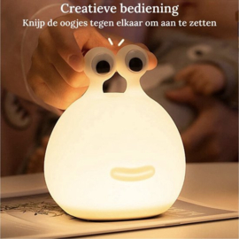 Oplaadbaar Nachtlampje Voor Kinderen - Warm Wit - Nachtlampje Baby - Dimbaar en Draadloos - Timer- en geheugenfunctie - USB Oplaadbaar Nachtlampje Volwassenen