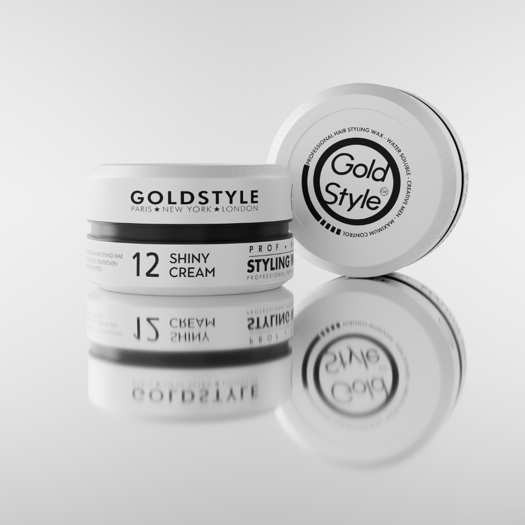 Gold Style Haar Wax Gold Nummer 12 SHINY CREAM - Styling Haar Wax - Haar Wax Mannen