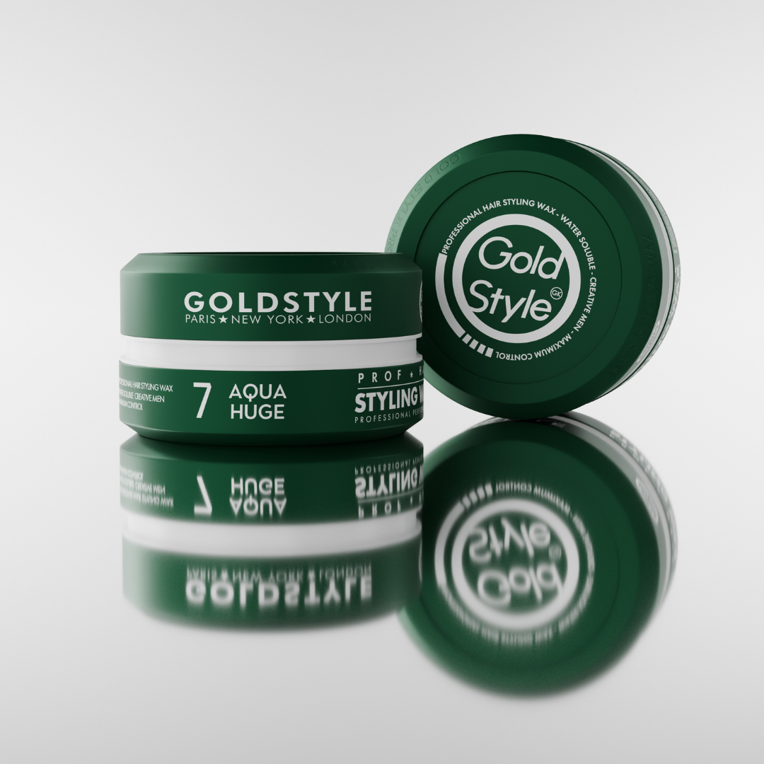 GOLD STYLE Haar Wax Mannen - Gold Style Hair Wax 7 - Aqua huge