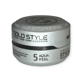 Gold Style Haar Wax Nummer 5 AQUA FEEL - Styling Haar Wax - Haar Wax Mannen Merk: Gold style
