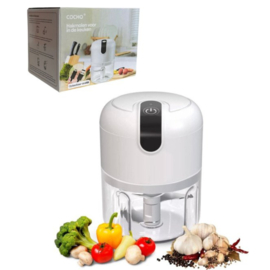 COCHO® Hakmolen elektrische - USB oplaadbal - Mini Portable Chopper - 250ml - Kies een Kleur  - Groentesijder