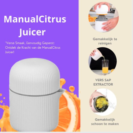Citruspers handmatig  -Hand juicer – Citruspers – Juicers – Eierscheider - Sinaasappelpers – Citroenpers – Limoenpers – Citruspersen – Fruitpers