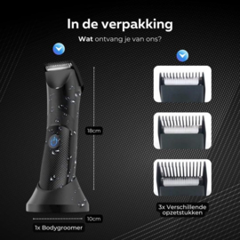 COCHO® Bodygroomer - Scheerapparaat - Bodygroomer mannen - Vrouw - Trimmer heren - Baard - Schaamstreek