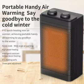 COCHO® Elektrische kachel 1500 Wvrijstaand - Infrarood kachel - Straalkachel - Keramische Verwarming - Energiezuinige Heater - Ventilatorkachel