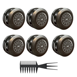 Gold Style 09 Fibre Pomade - Haar Wax Mannen - 6 Stuks 900ML