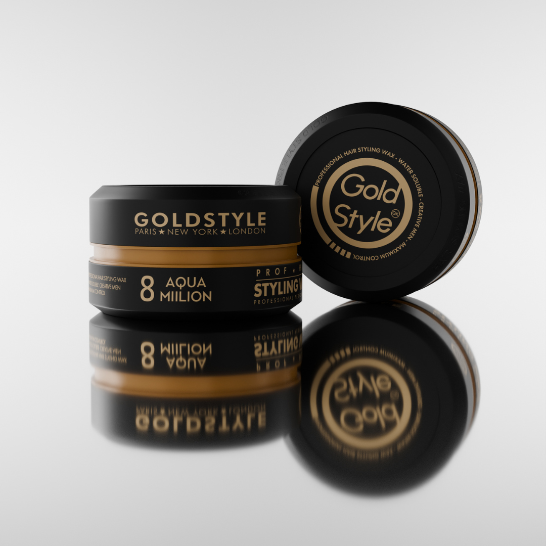 Gold Style Haar Wax Gold Nummer 08 AQUA MIILI0N- Styling Haar Wax - Haar Wax Mannen