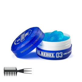 Mr.rebel - Hair Styling Wax - 03 Blue - 150ml