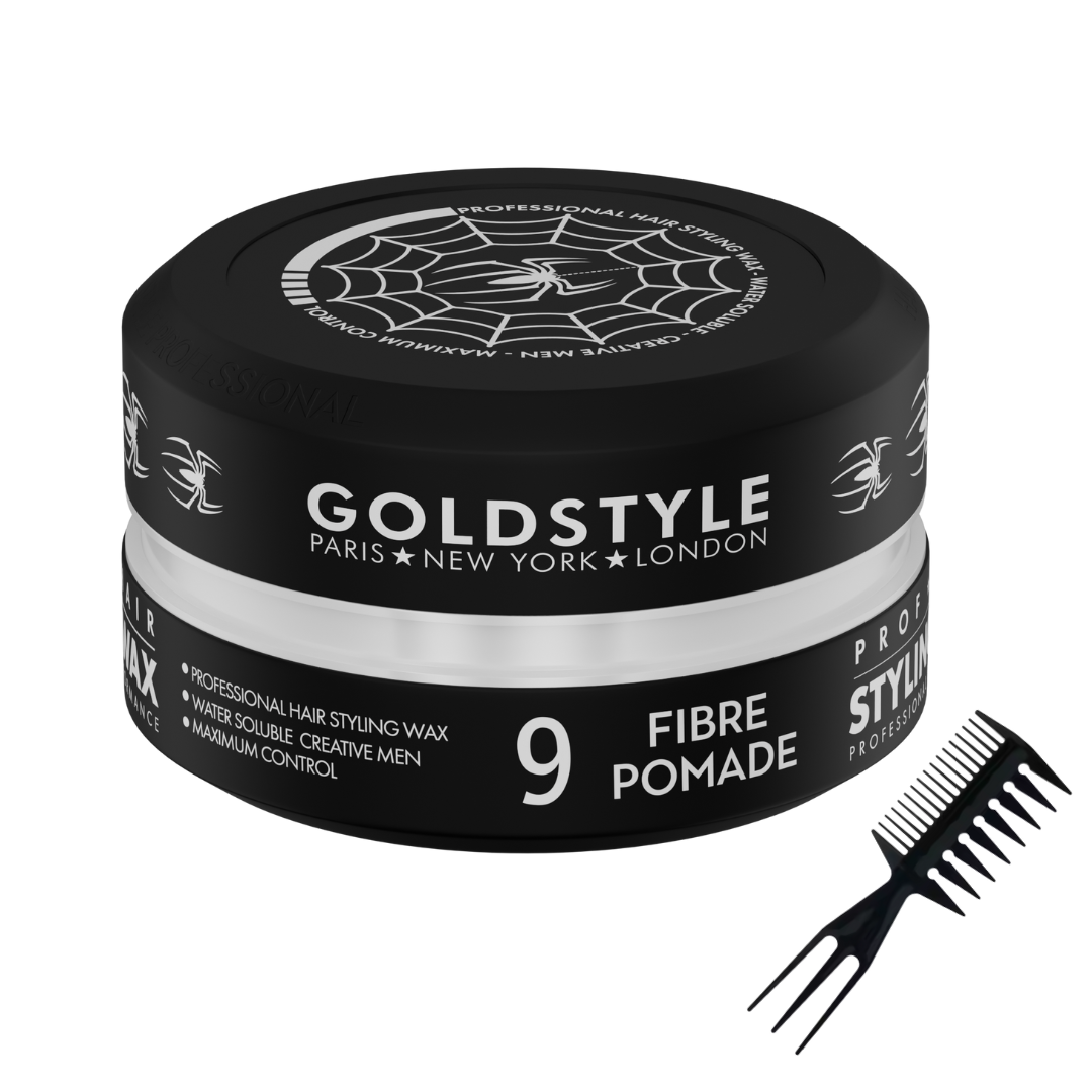 Gold Style Haar Wax Nummer  09  Fibre Pomade  -Styling Haar Wax - Haar Wax Mannen