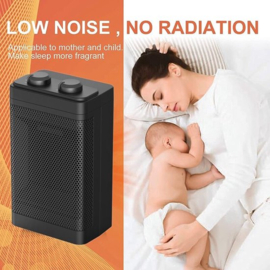 COCHO® Elektrische kachel 1500 Wvrijstaand - Infrarood kachel - Straalkachel - Keramische Verwarming - Energiezuinige Heater - Ventilatorkachel