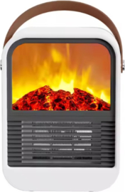COCHO® Elektrische Kachel – Open Haard Stijl - Openhaard - 1000W - Kleine Kachel