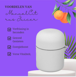 Citruspers handmatig  -Hand juicer – Citruspers – Juicers – Eierscheider - Sinaasappelpers – Citroenpers – Limoenpers – Citruspersen – Fruitpers