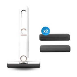 COCHO® Multifunctionele Mini Mop - Dweilsysteem - Mini Dweil - Raamwisser - Vloertrekker - Vloerwisser