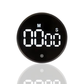 COCHO® Digitale Timer - Pomodoro Timer - Digitale Kookwekker - Magnetisch - LED Scherm - Draaiknop - Keukentimer
