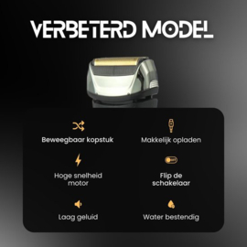 ROZIA Baard trimmer - Scheerapparaat mannen - Tondeuse mannen - Trimmer - Tondeuse mannen haartrimmer