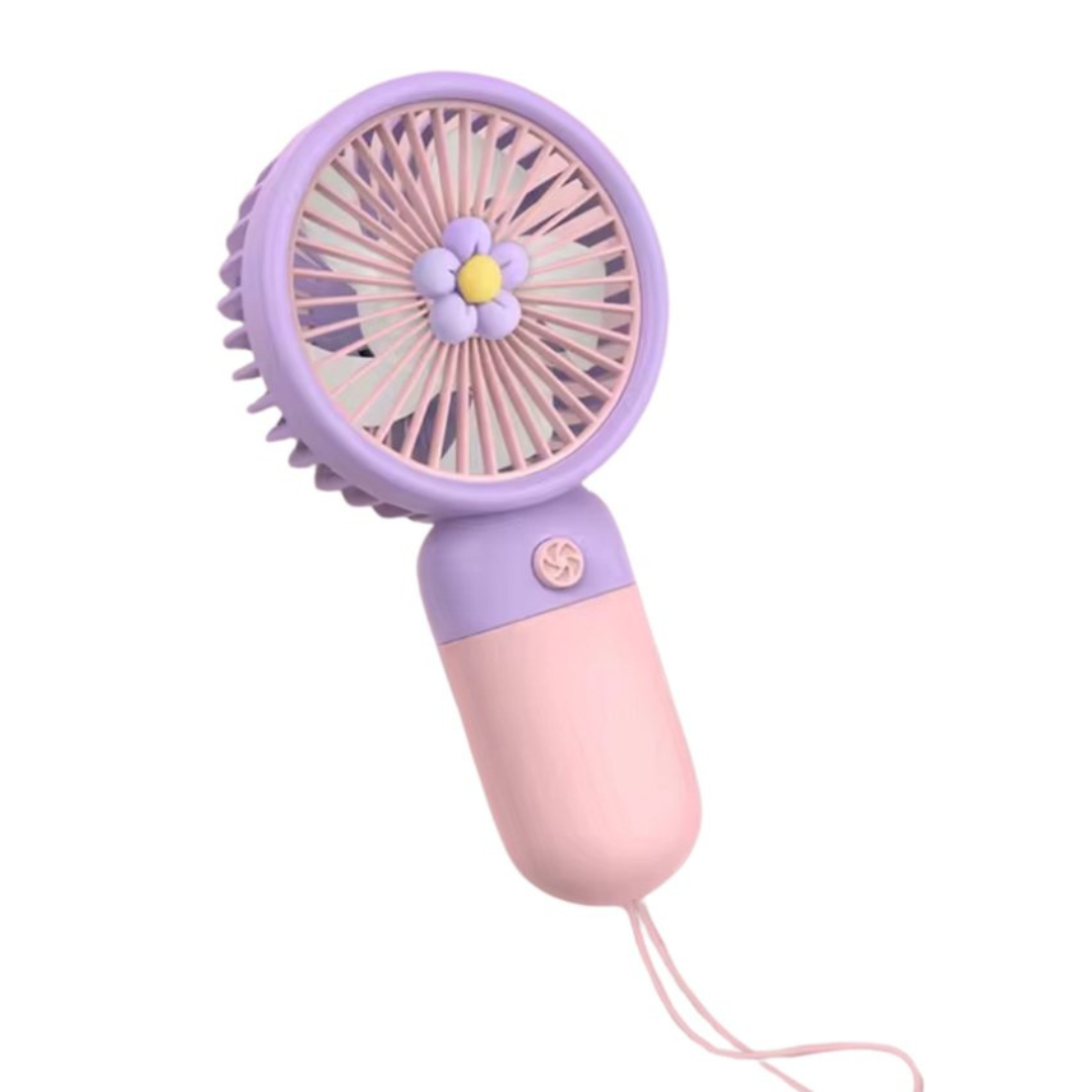 COCHO® Mini Ventilator - Draagbare Hand Ventilator - Mini Ventilator USB Oplaadbaar - Ventilator -Draadloos & Oplaadbaar